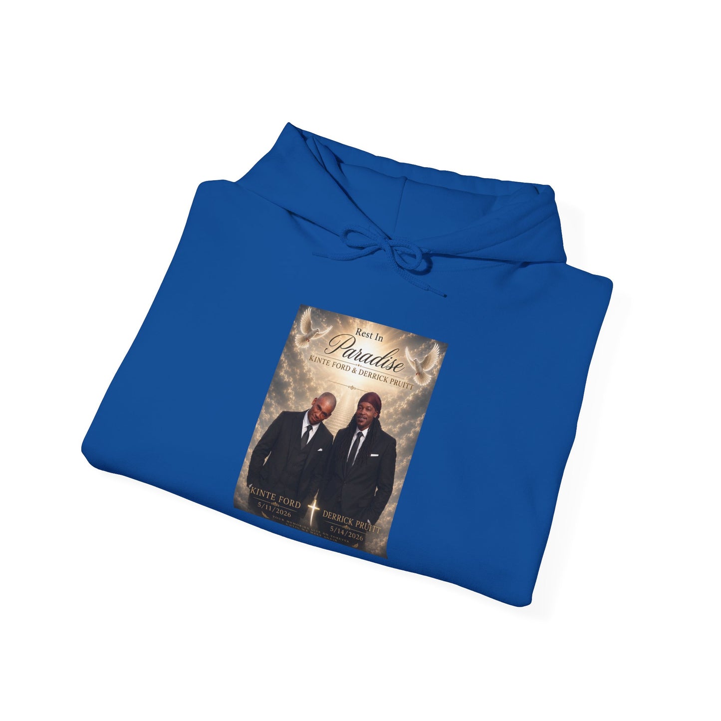 In Memory of Portrait Hoodie — "The Anointing" Ministry Sweatshirt