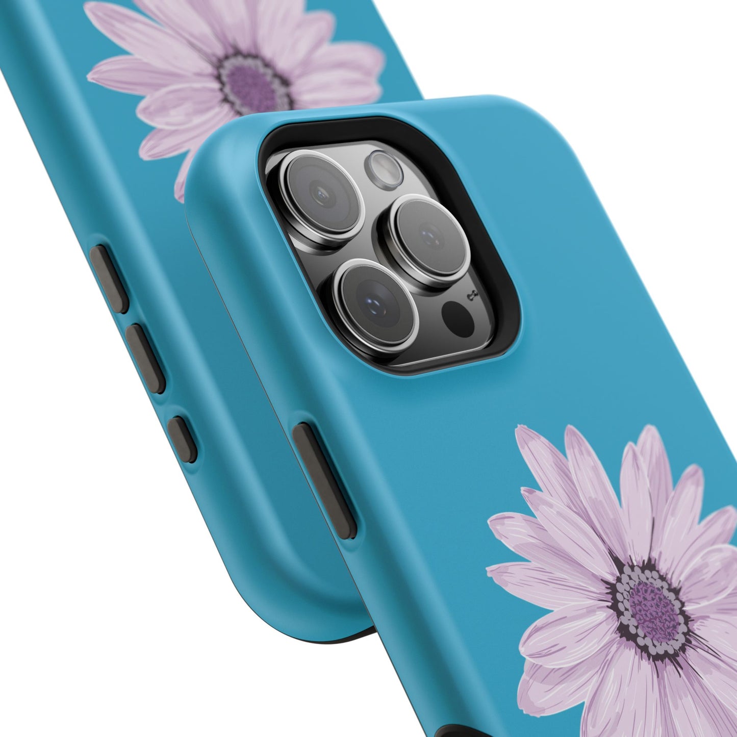 Magnetic Phone Cases with Floral Design, Impact-Resistant Accessories, Stylish Tech Protection, Gifts for Her, Unique Cell Phone Cases