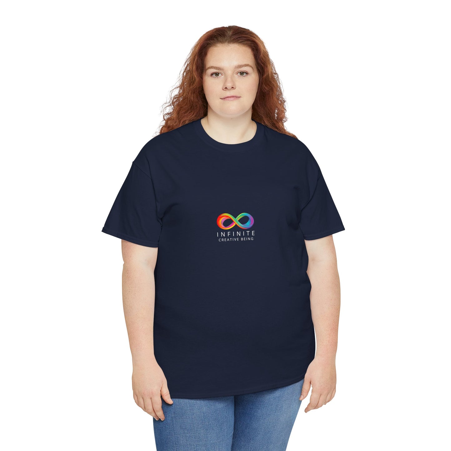 Colorful Infinite Creative Being Unisex Tee, Inclusive Fashion, Everyday Casual Wear, Gift for Friends