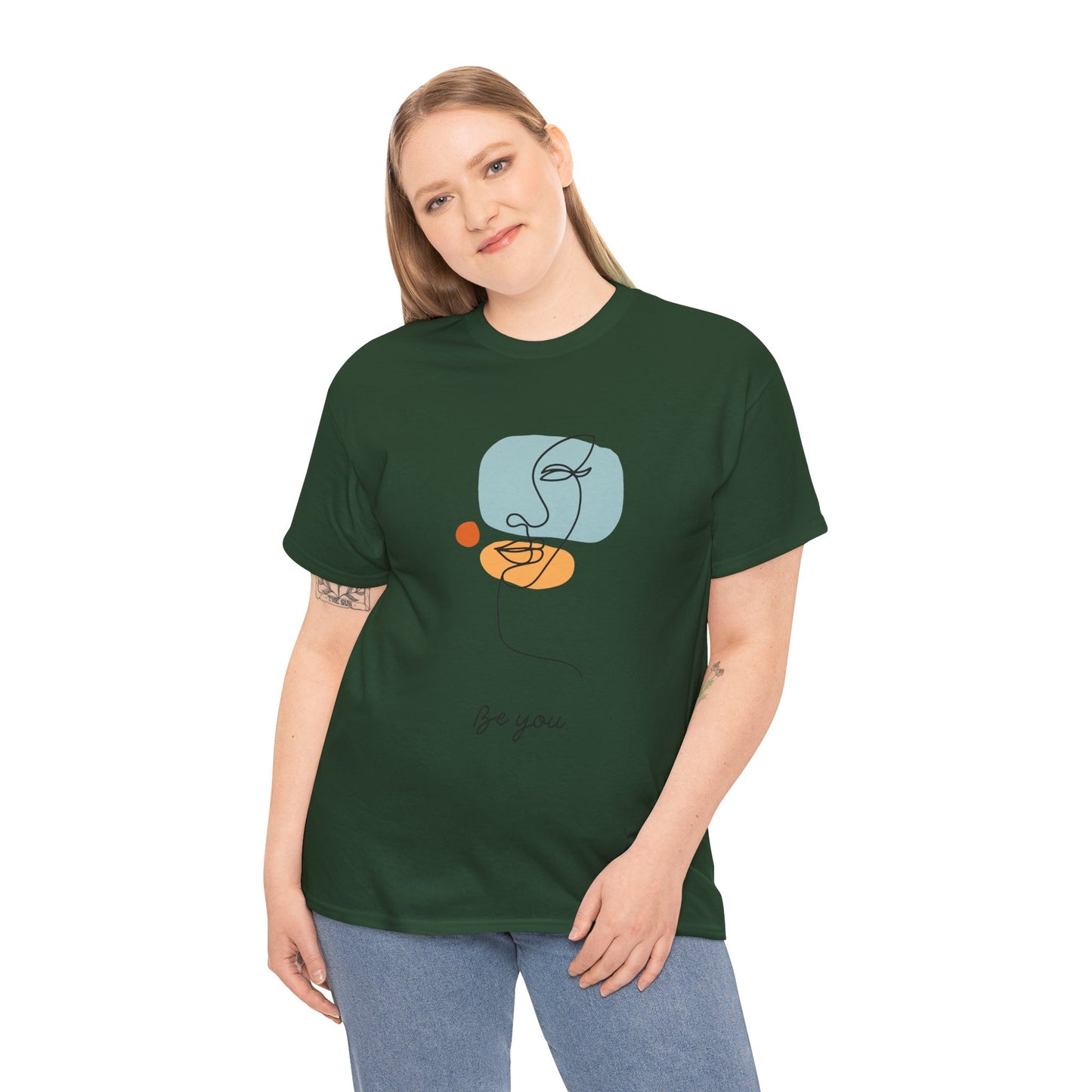 Be You Unisex Cotton Tee - Inspirational Graphic Tee for Self-Love, Gift for Friends, Casual Wear, Birthday, Everyday Comfort
