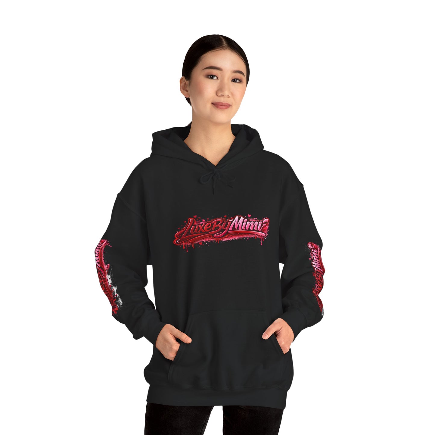 LuxeByMimi Brand Graffiti de Luxe Hoodie — Streetwear Pullover