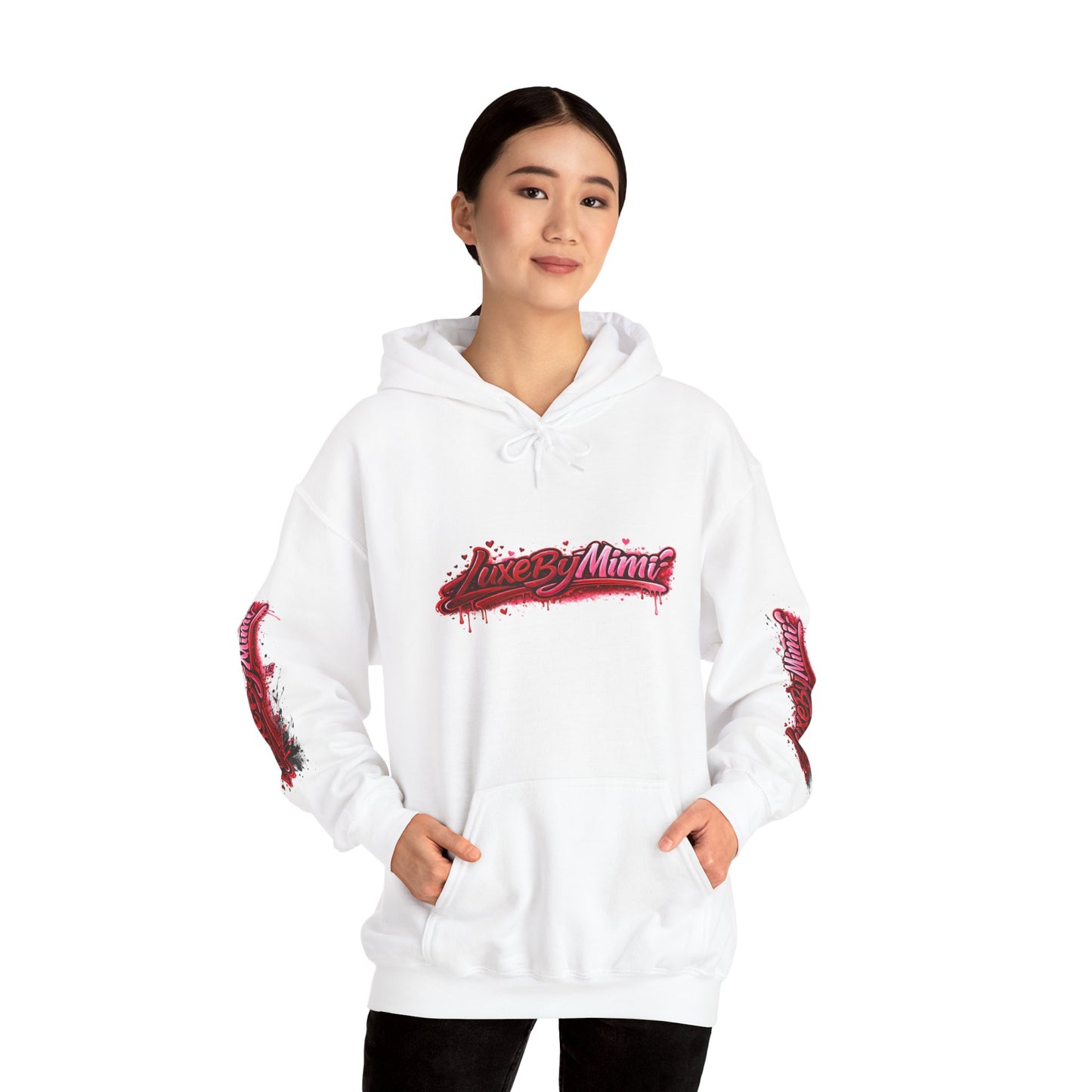 LuxeByMimi Brand Graffiti de Luxe Hoodie — Streetwear Pullover