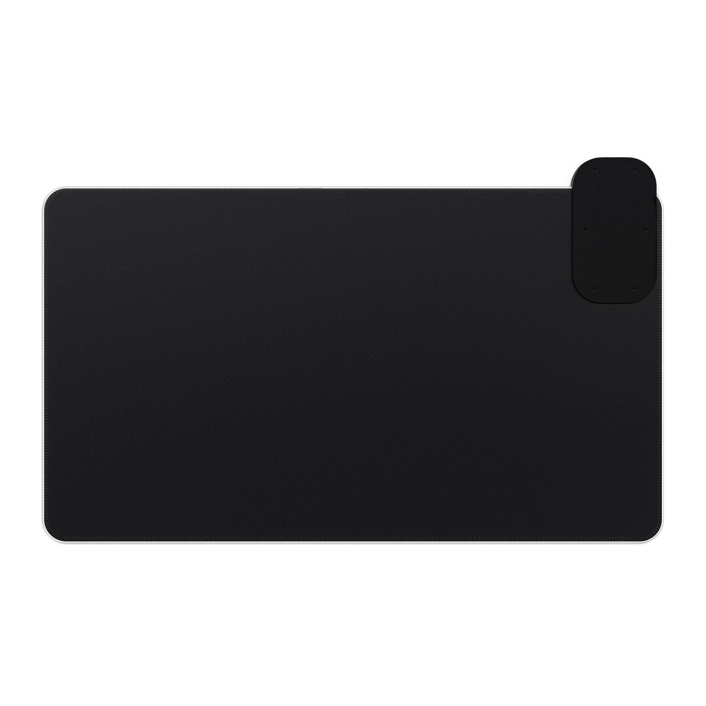 LED Wireless Charging Gaming Mouse Pad - 'EDM Festie Gear' RGB Desk Mat for Ravers