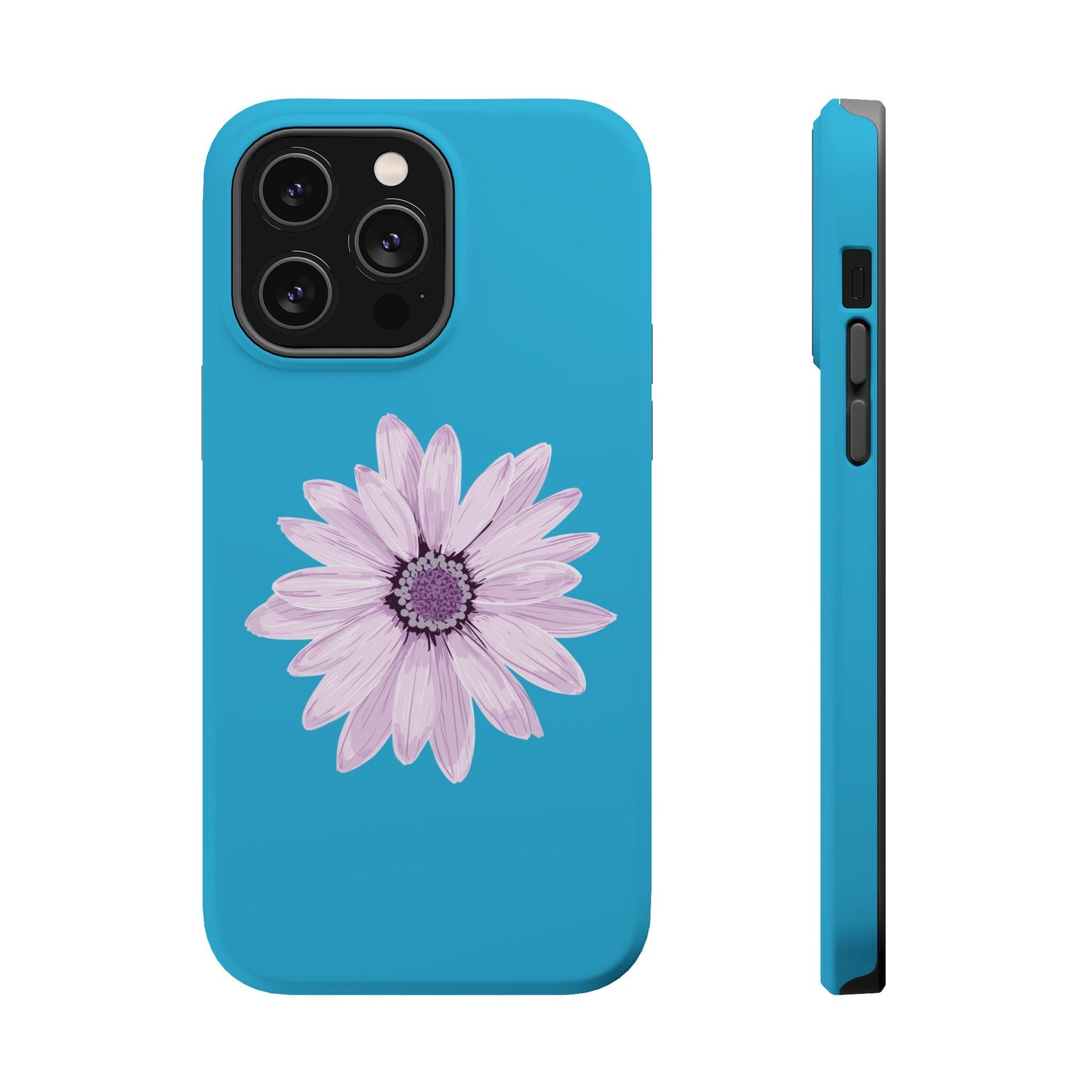 Magnetic Phone Cases with Floral Design, Impact-Resistant Accessories, Stylish Tech Protection, Gifts for Her, Unique Cell Phone Cases