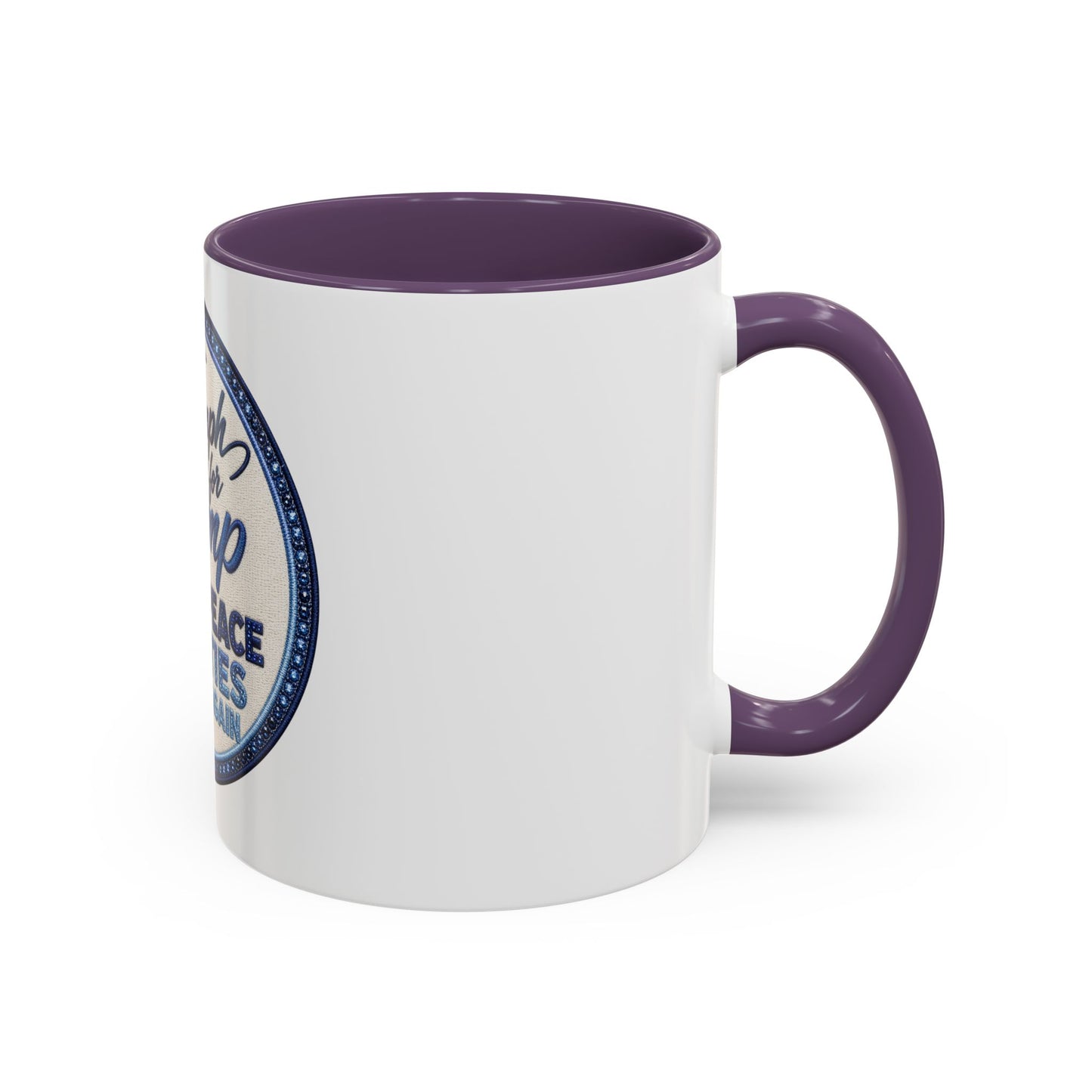 Make Peace Treaties Mug — "Triumph for Trump" Political Coffee Cup (11/15oz)