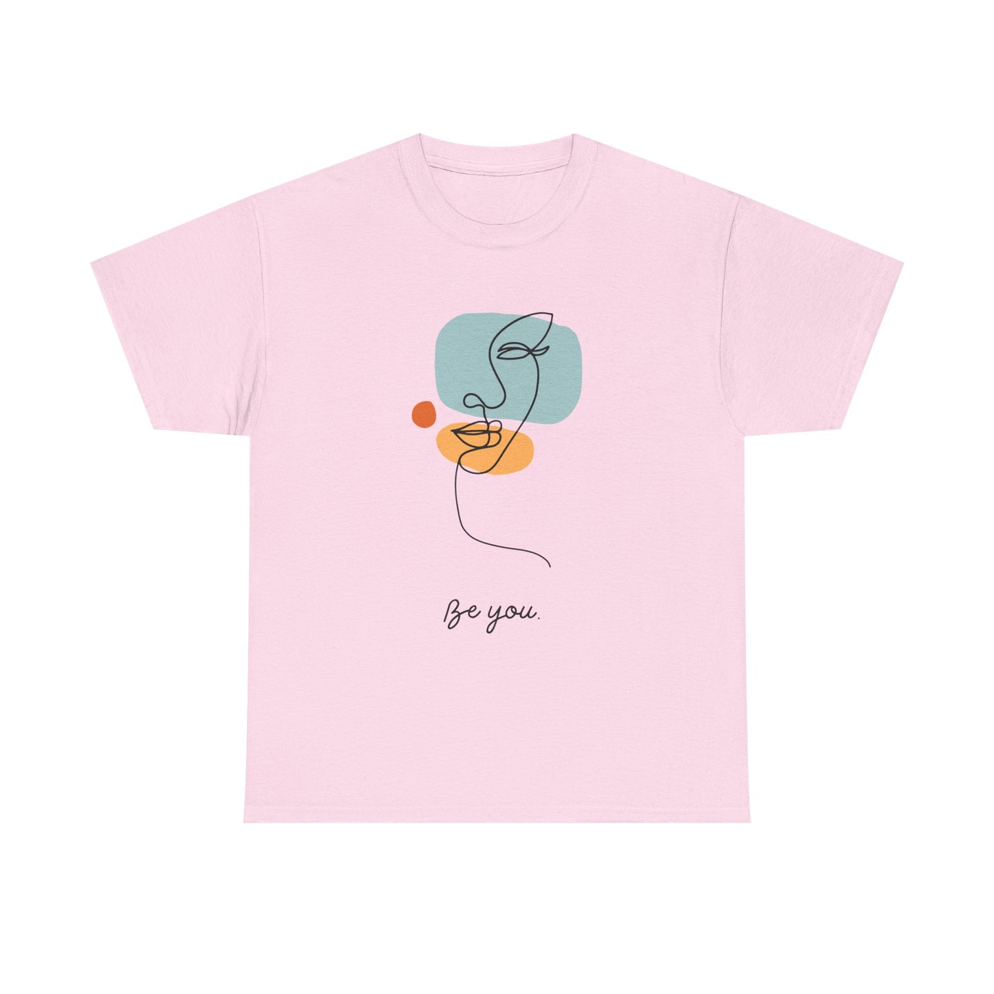 Minimalist Be You Tee, Unisex Cotton T-Shirt, Inspirational Graphic Tee, Gift for Friends, Casual Everyday Wear, Self-Love Apparel