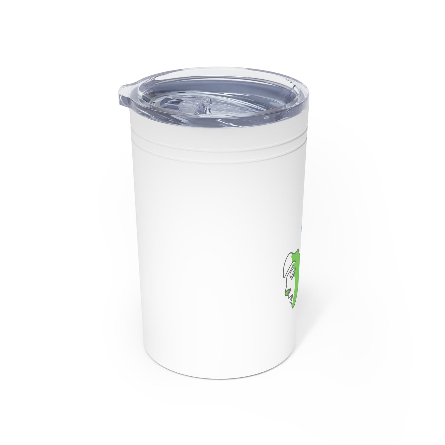 Stylish Insulated Tumbler with Abstract Faces, Travel Mug, Hot Cold Beverage Container, Gift for Art Lovers, Unique Coffee Cup