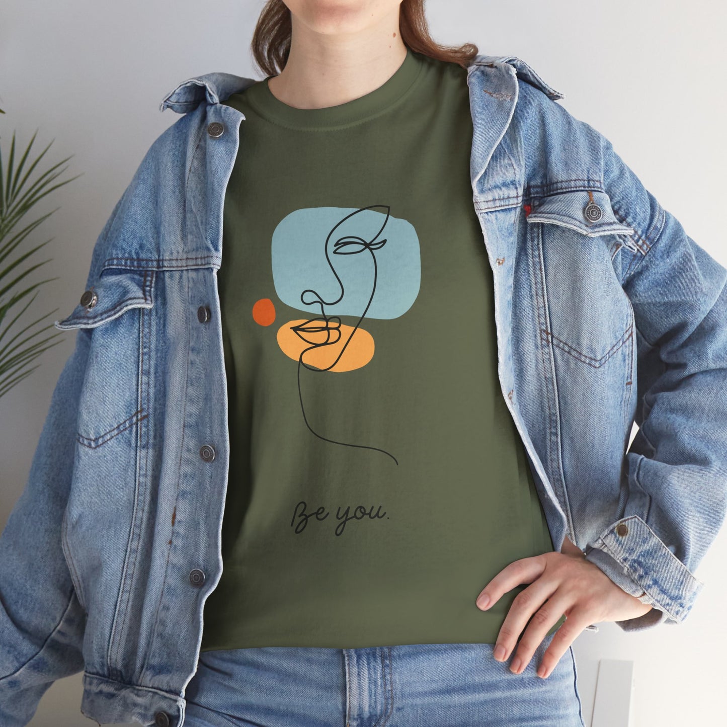 Be You Unisex Cotton Tee - Inspirational Graphic Tee for Self-Love, Gift for Friends, Casual Wear, Birthday, Everyday Comfort