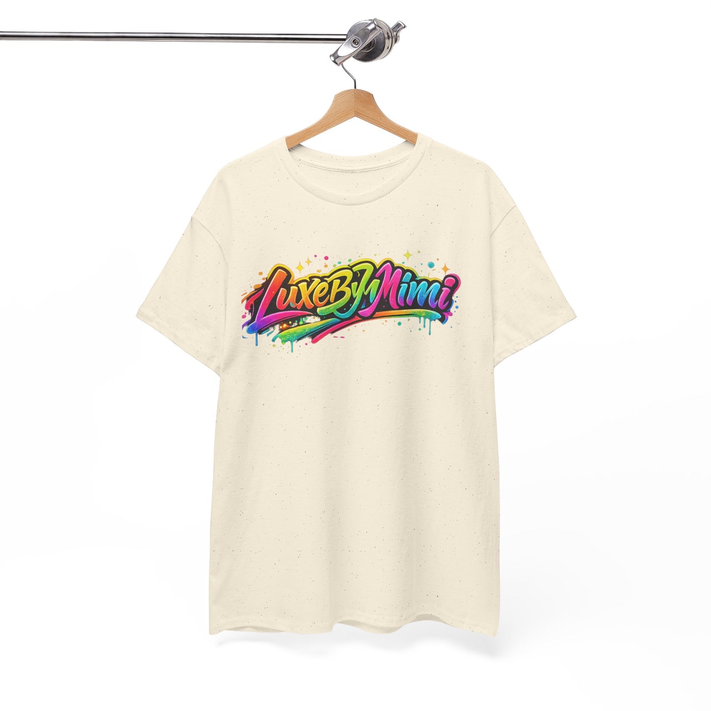Graffiti Logo T-Shirt — 'Luxe By Mimi' Brand Colorful Streetwear Tee