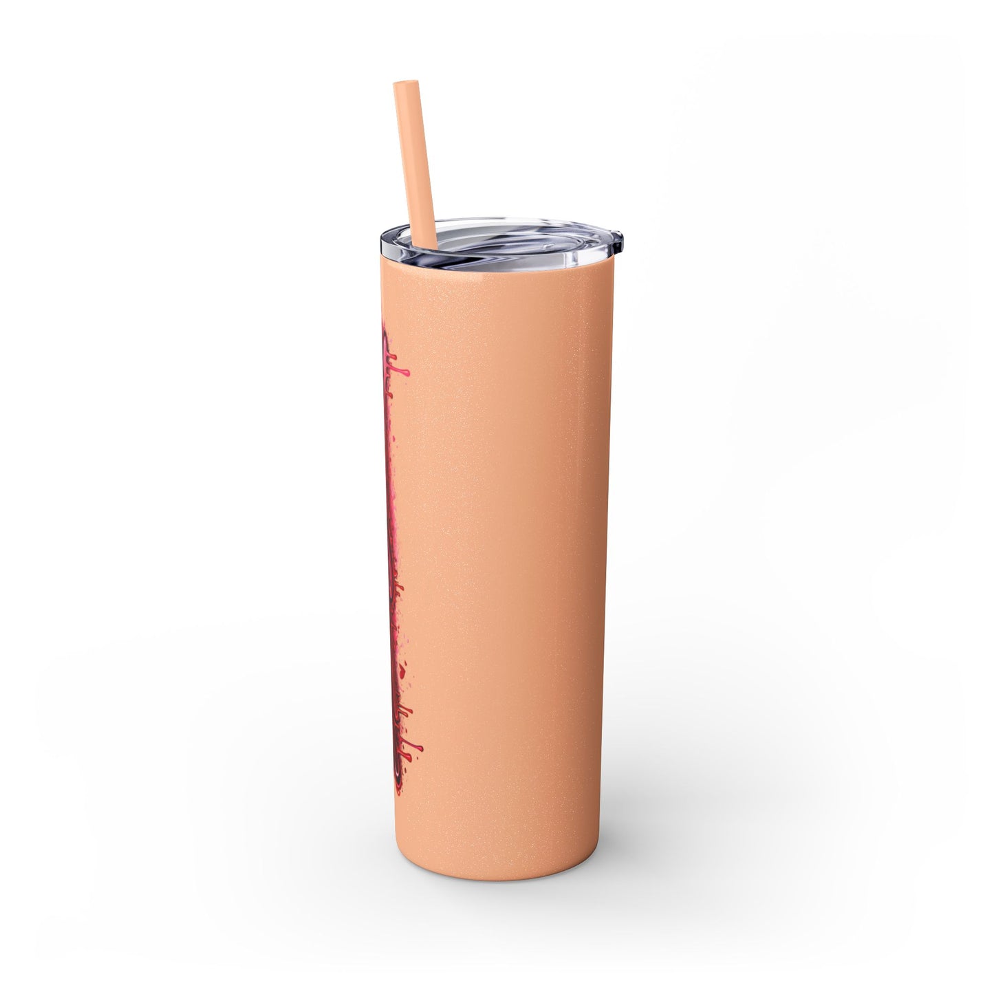 Skinny Tumbler – 'Lake & Lemons' Red Script 20oz Insulated Straw Tumbler