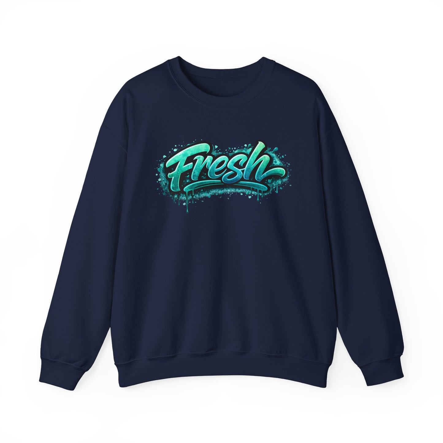 Fresh Graffiti Crewneck Sweatshirt