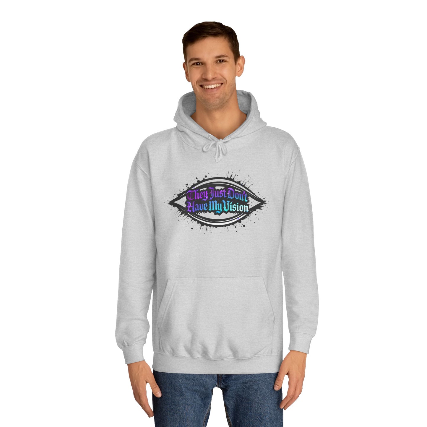 “VISION” Graphic Hoodie — Cosmic Art Pullover