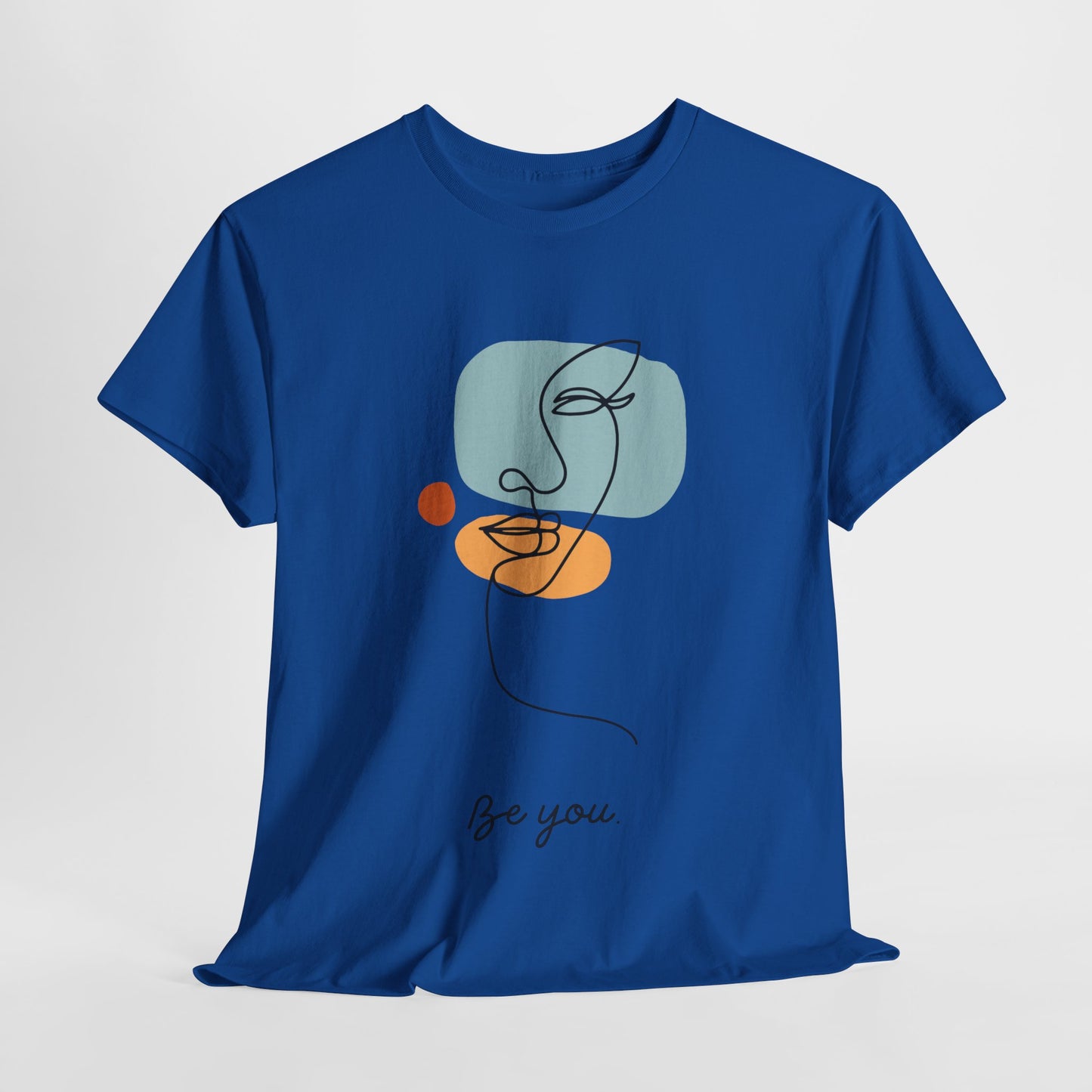 Minimalist Be You Tee, Unisex Cotton T-Shirt, Inspirational Graphic Tee, Gift for Friends, Casual Everyday Wear, Self-Love Apparel