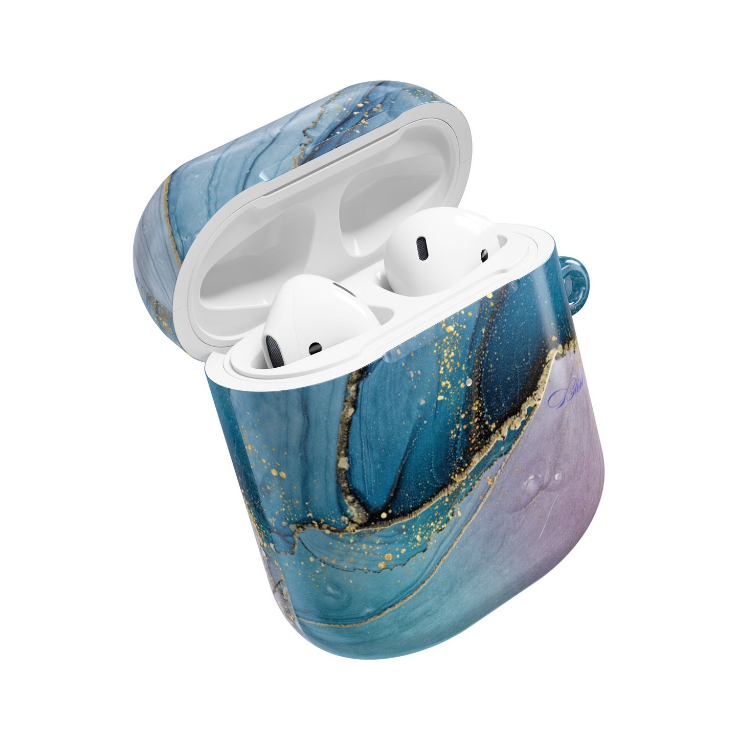 Artistic AirPod Case Cover | Colorful Marble Design | Gift for Music Lovers | Unique Accessory for Women & Men | Holiday Special
