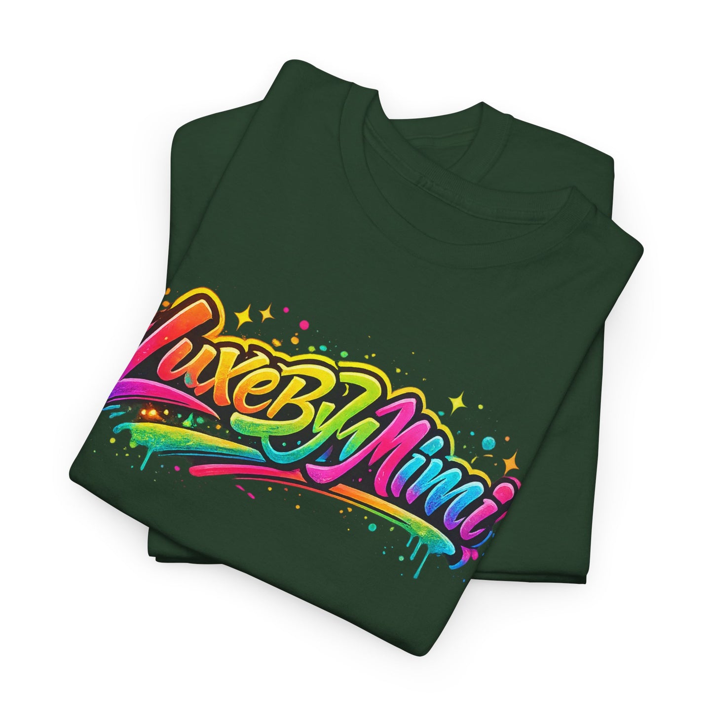 Graffiti Logo T-Shirt — 'Luxe By Mimi' Brand Colorful Streetwear Tee