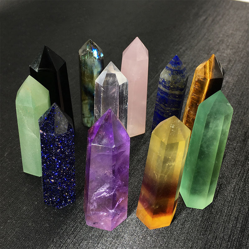 Crystal Hexagonal Energy Column