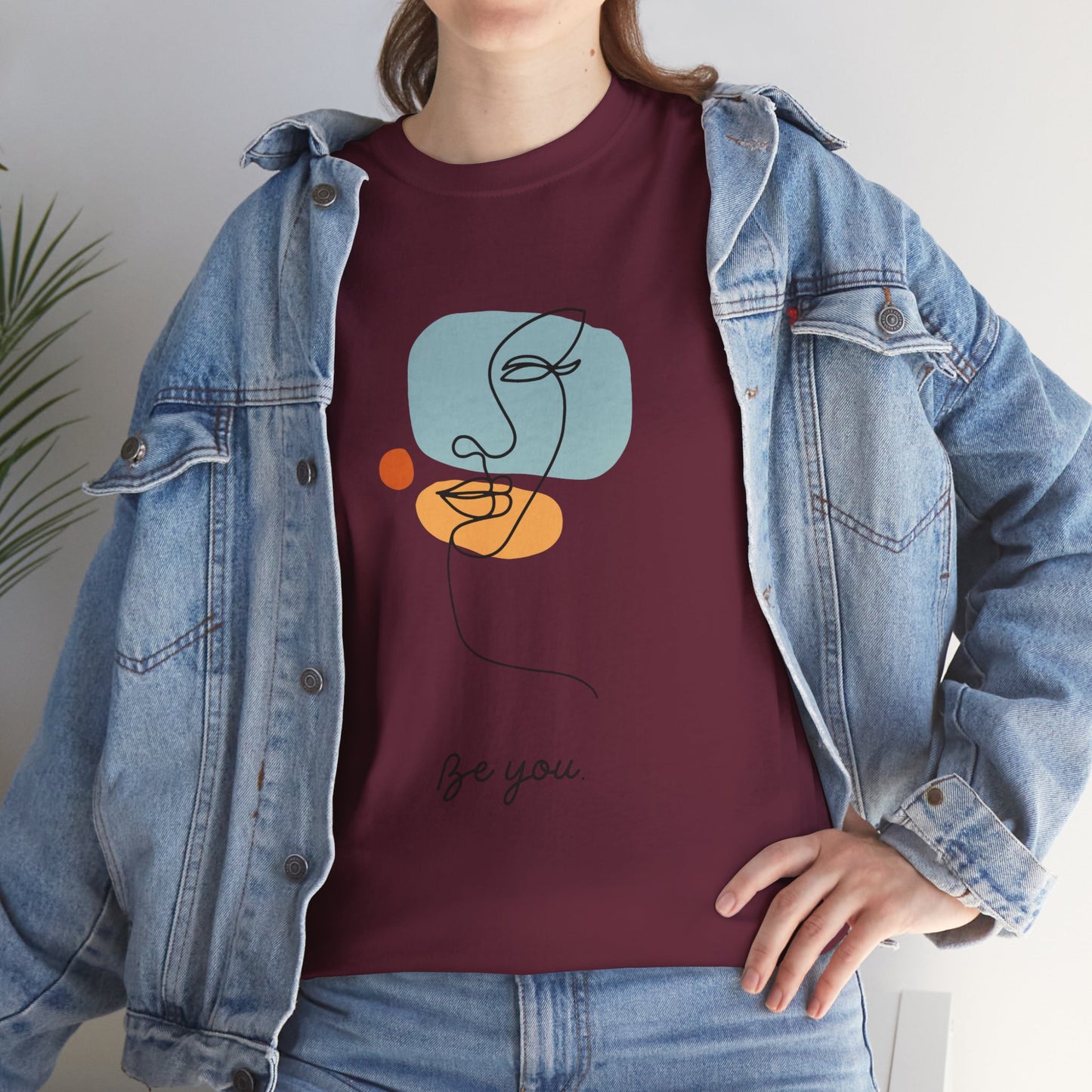 Be You Unisex Cotton Tee - Inspirational Graphic Tee for Self-Love, Gift for Friends, Casual Wear, Birthday, Everyday Comfort
