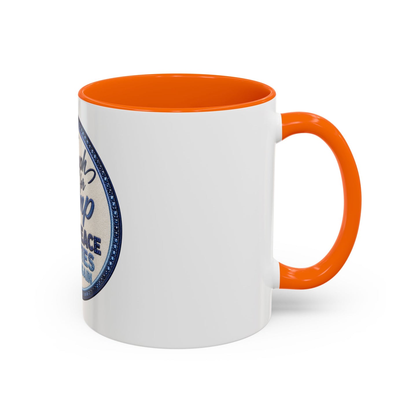 Make Peace Treaties Mug — "Triumph for Trump" Political Coffee Cup (11/15oz)