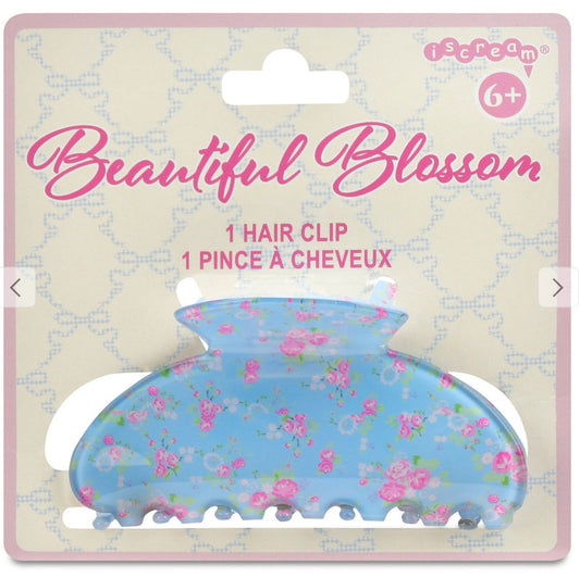 ISCREAM - Beautiful Blossom Blue Hair Clip