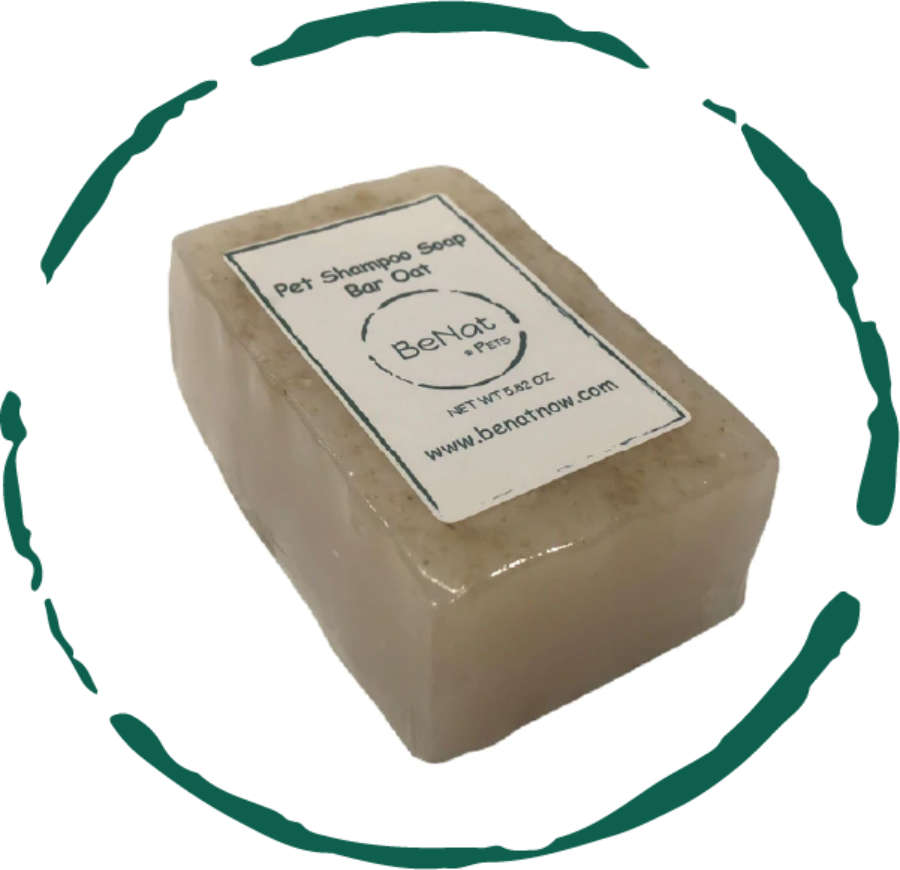 BeNat Pets. All-Natural Pet Shampoo Bar. Oat. 5.8 oz.