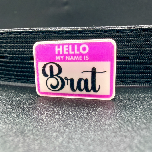 Hello, My Name is Brat | Bookish Gift | Romance Reader Collectable-0