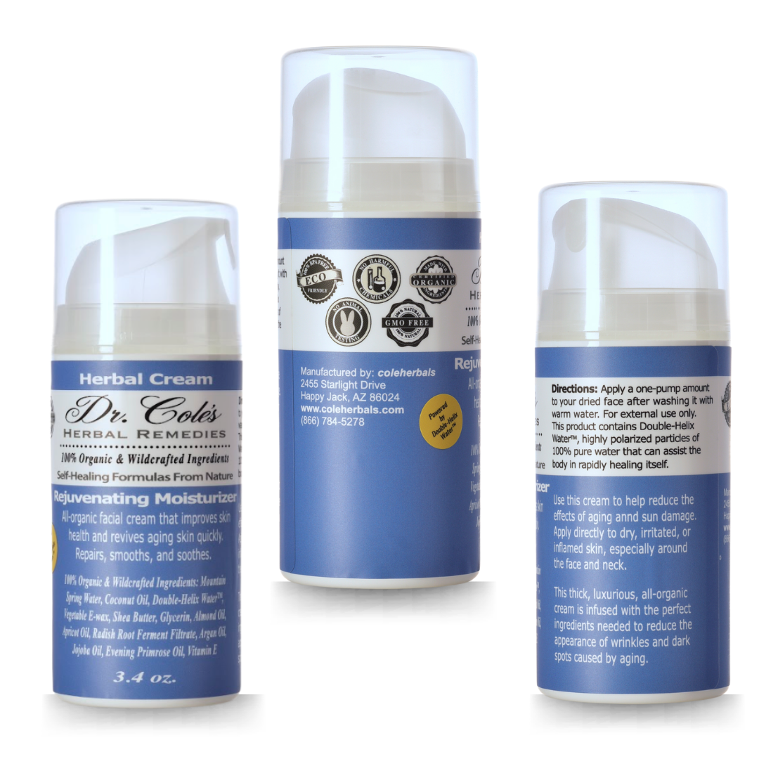 42 - Dr. Cole's Rejuvenating Facial Moisturizer 3.4 oz SixPak-1