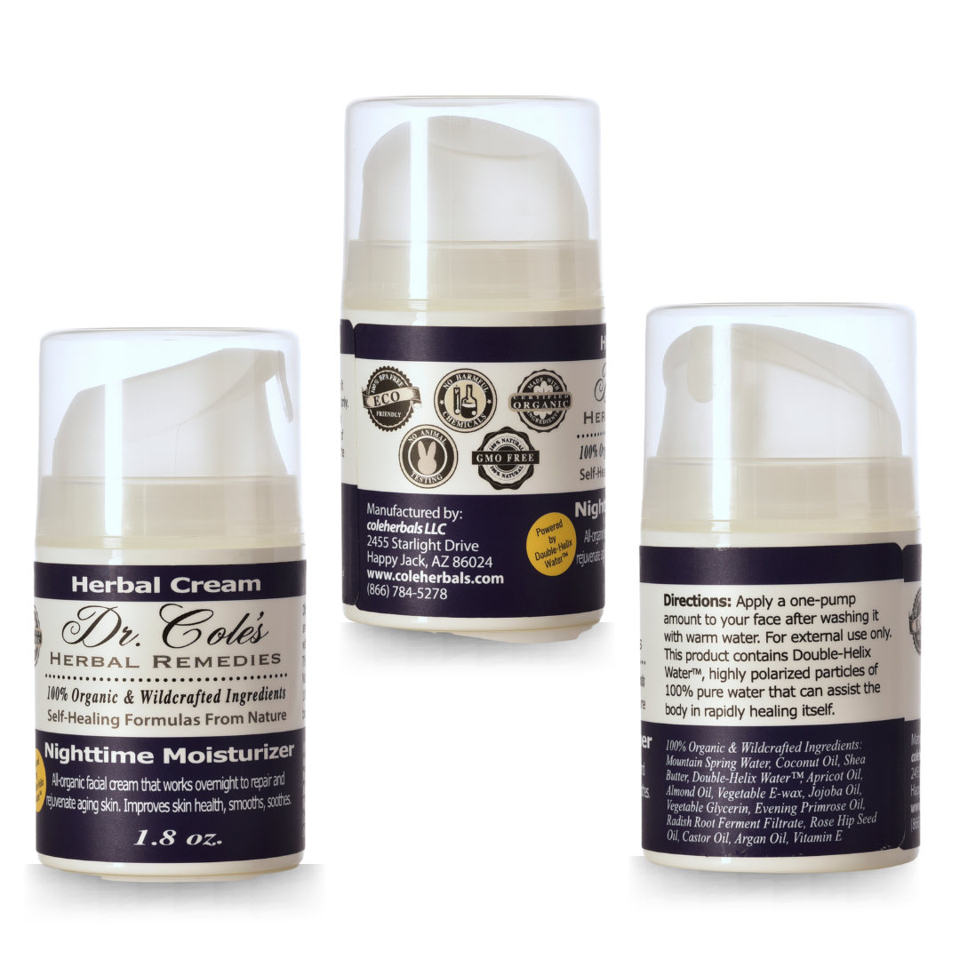 Dr. Cole's Nighttime Facial Moisturizer SixPak-1