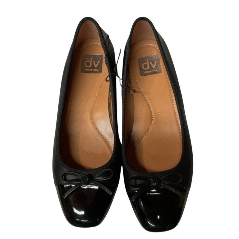 New In Box DV by Dolce Vita Womens Size 8.5 Black Moxy Cafe Ballet Flats Shoes
