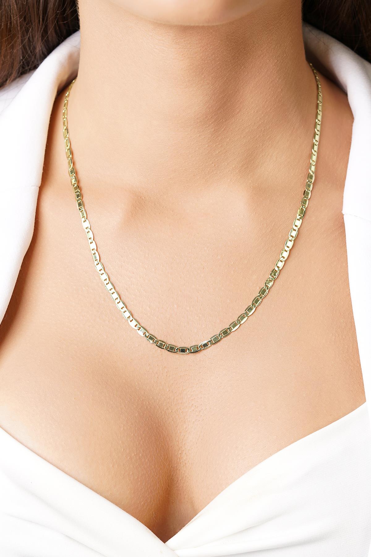 14ct Gold Valentino Chain Necklace-1