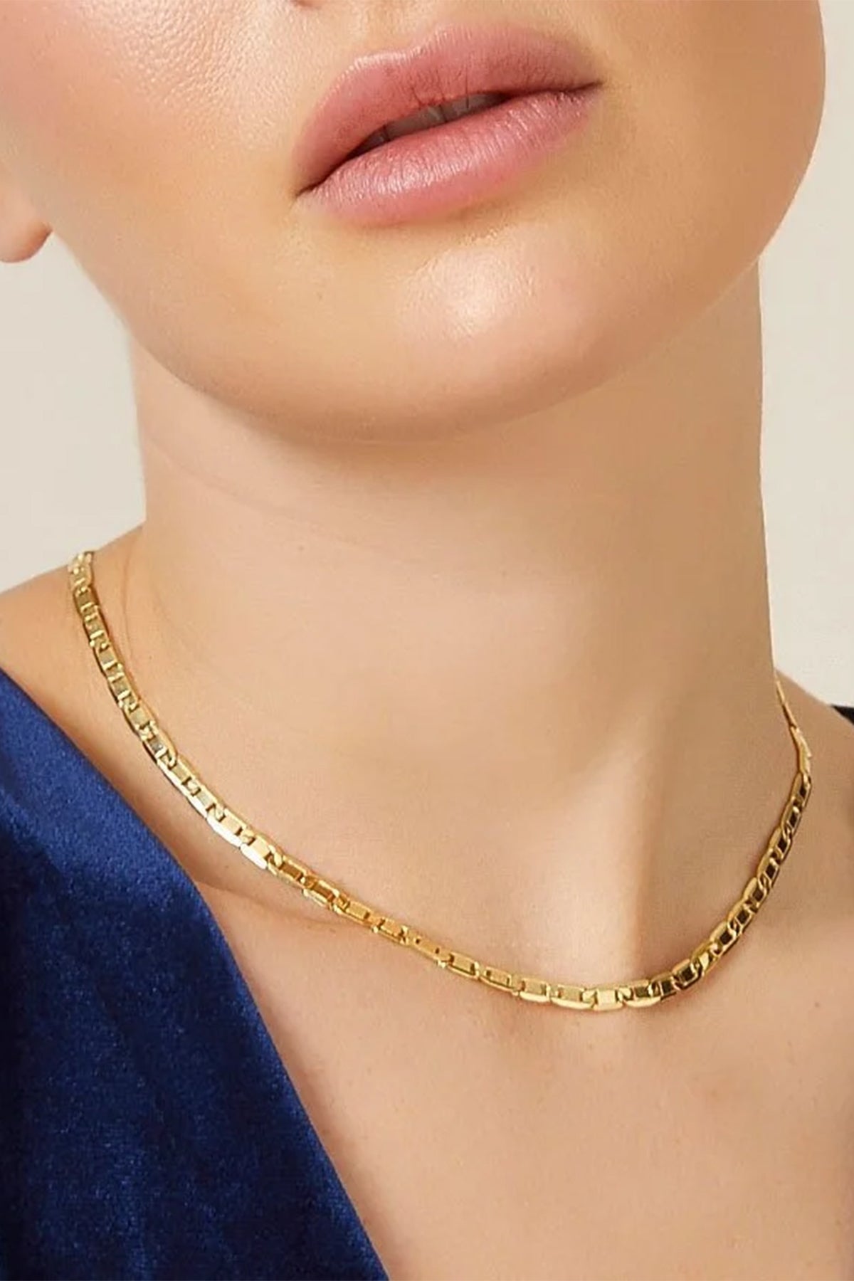 14ct Gold Valentino Chain Necklace-0