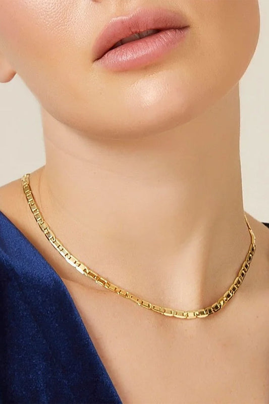 14ct Gold Valentino Chain Necklace-0