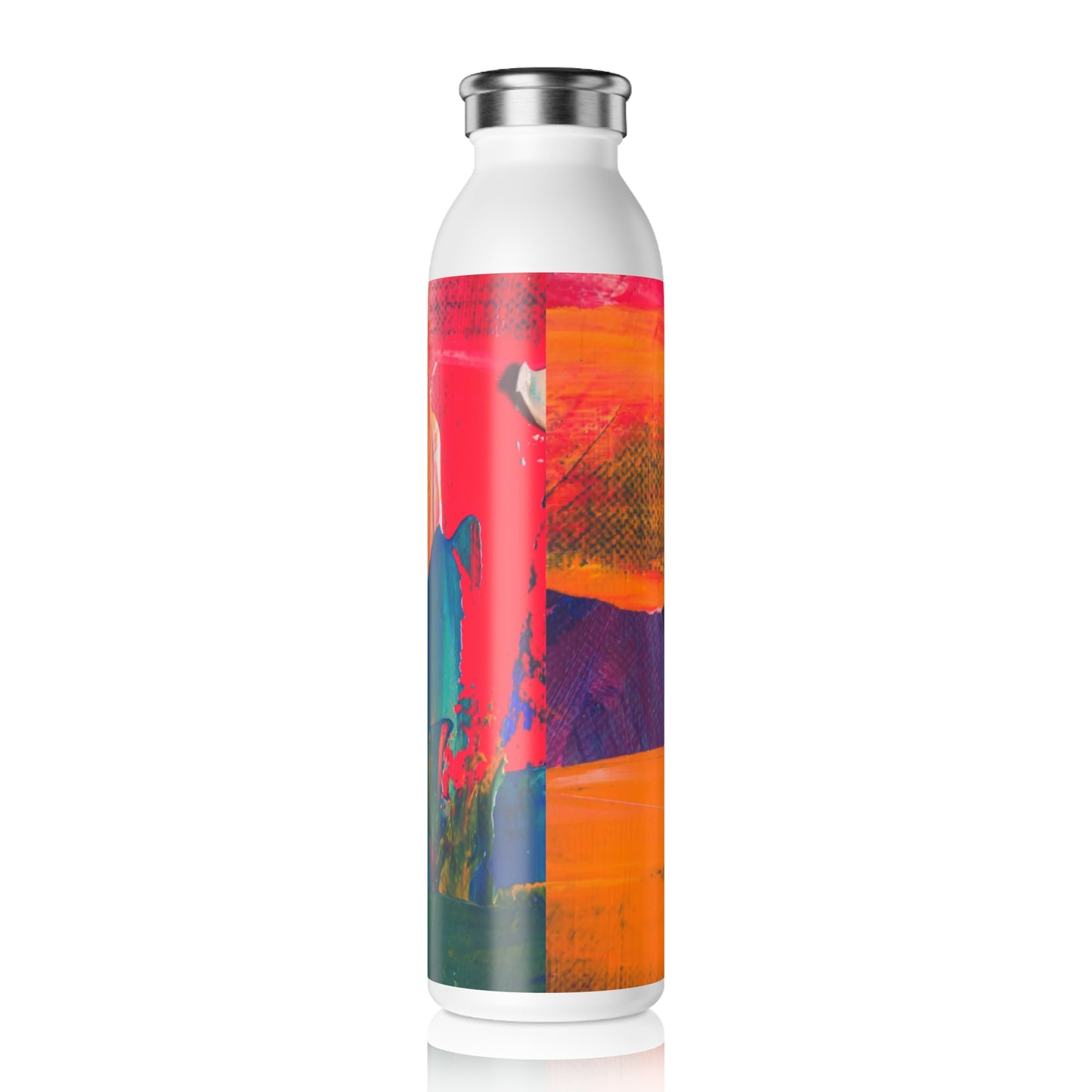 Vibrant Slim Water Bottle - Stylish Drink Container for Hydration, Eco-Friendly, Reusable, Gym and Travel Buddy, Perfect Gift for All [...]