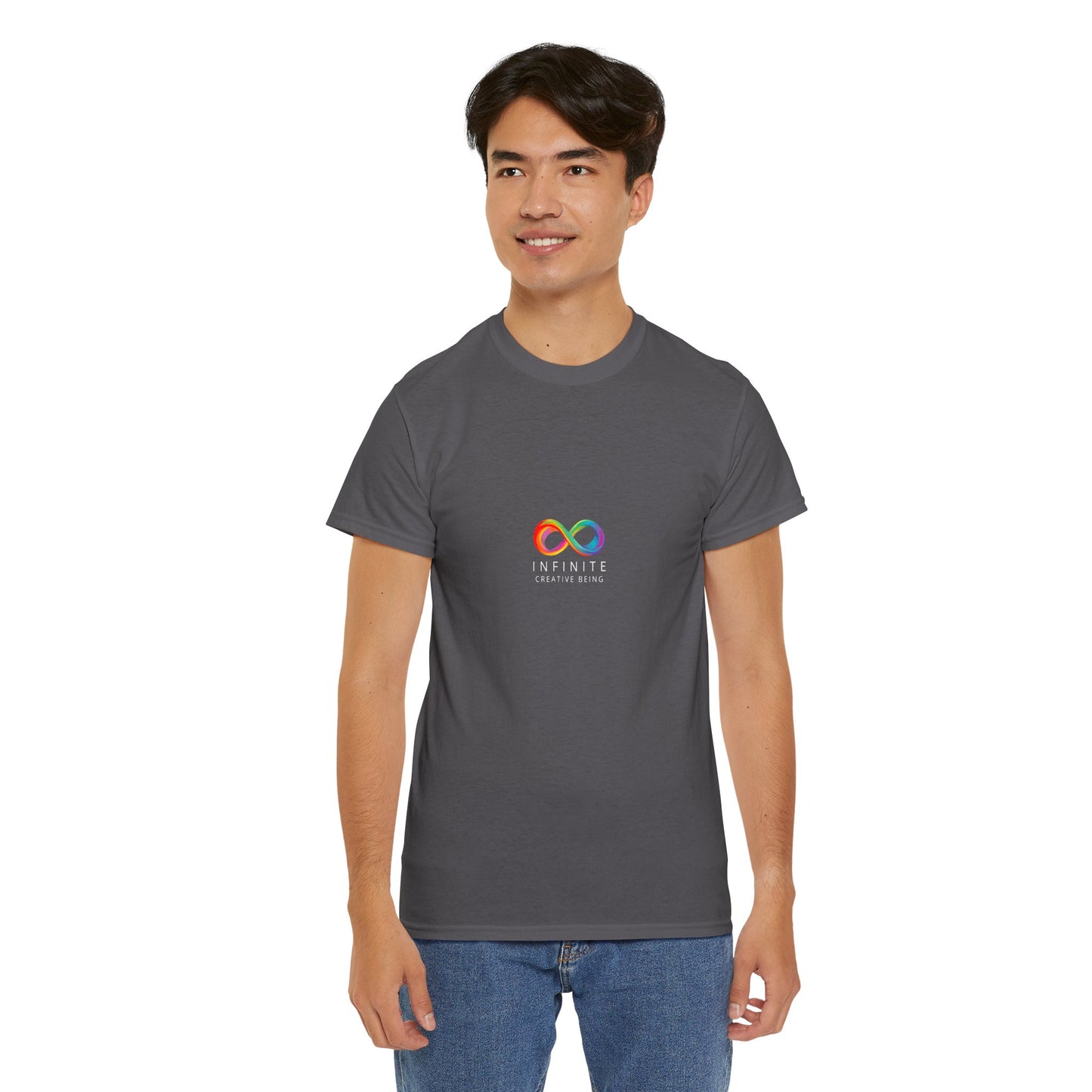 Colorful Infinite Creative Being Unisex Tee, Inclusive Fashion, Everyday Casual Wear, Gift for Friends
