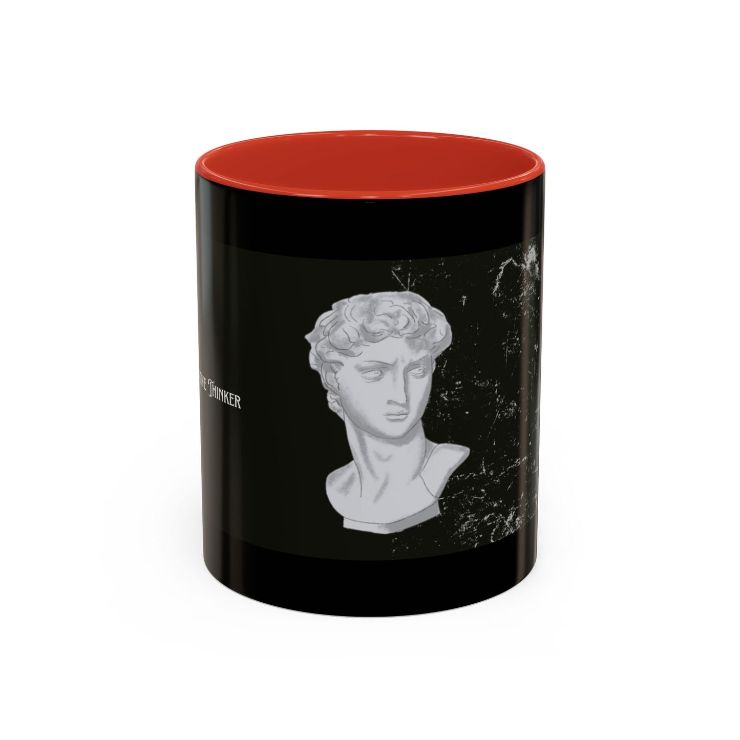 Innovative Thinker Artistic Accent Coffee Mug with Classic Sculpture Design, Unique Gift for Artists, Home Decor, Office Desk Mug, Charismatic Drinkware, [...]