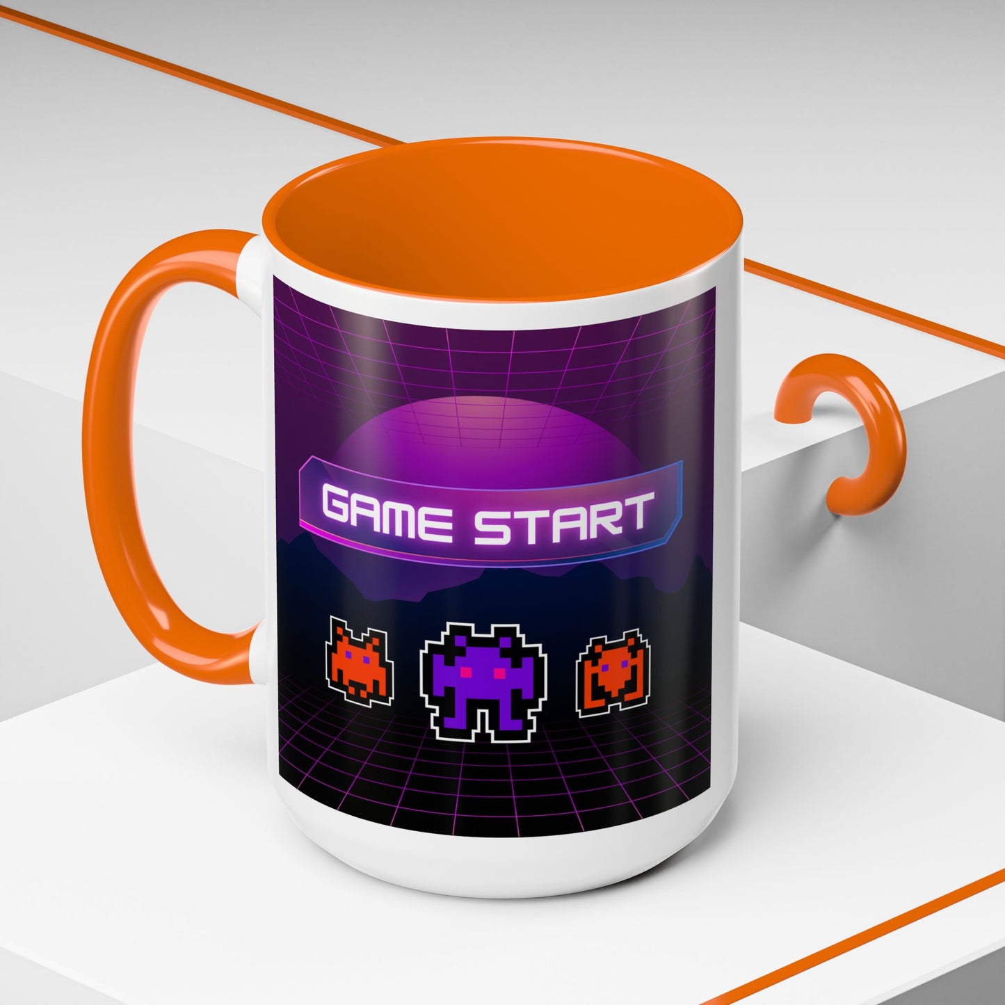 Retro 8-Bit Game Coffee Mug – Perfect Gamer Gift, Fun Kitchen Decor, Unique Birthday Present, Nerdy Officeware, Collectible Drinkware
