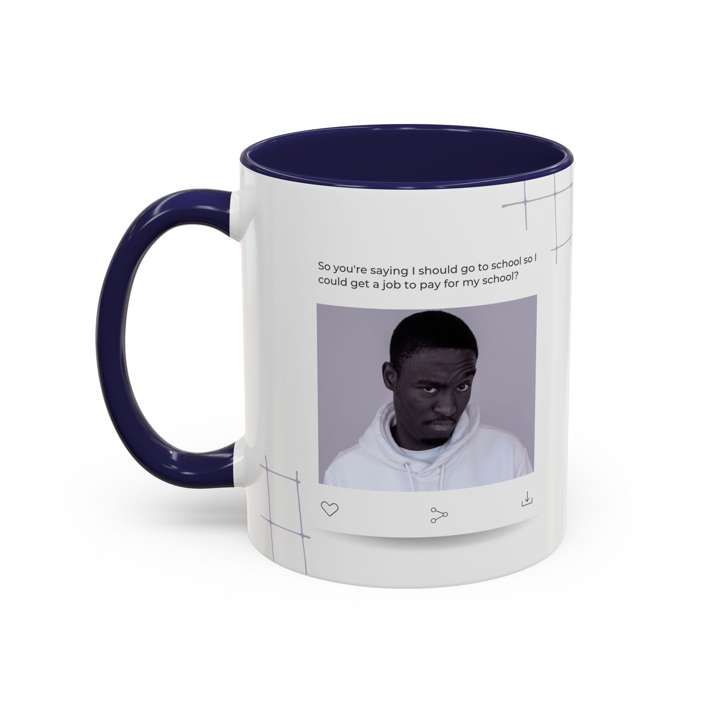 Get A Job to Pay For School? Coffee Mug - Daily WTF Moment, Unique Drinkware, Personalized Gift, Home Office Mug, Funny Coffee Cup, Stylish Beverage Holder
