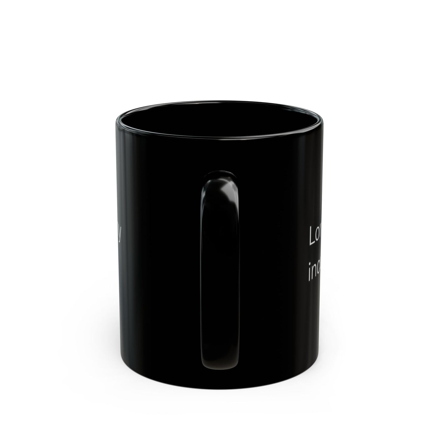 Lord Bless My Hustle Motivational Black Coffee Mug, Self-Care Gift, Office Mug, Inspirational Quote Cup, Bold Statement Drinkware, Unique Gift Idea