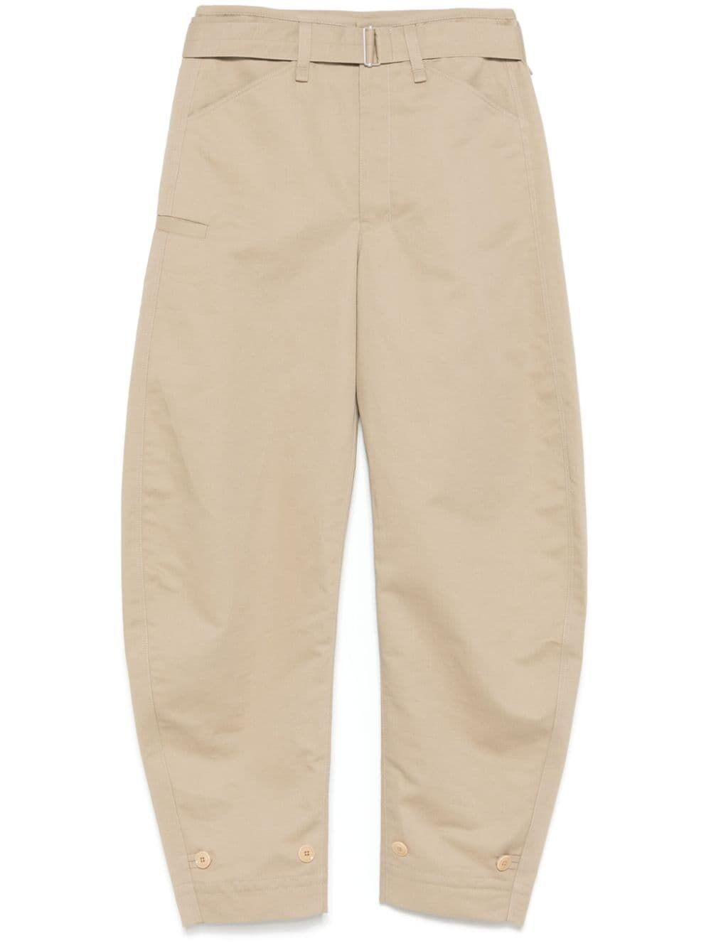 Lemaire Women Belted Tapered Pants