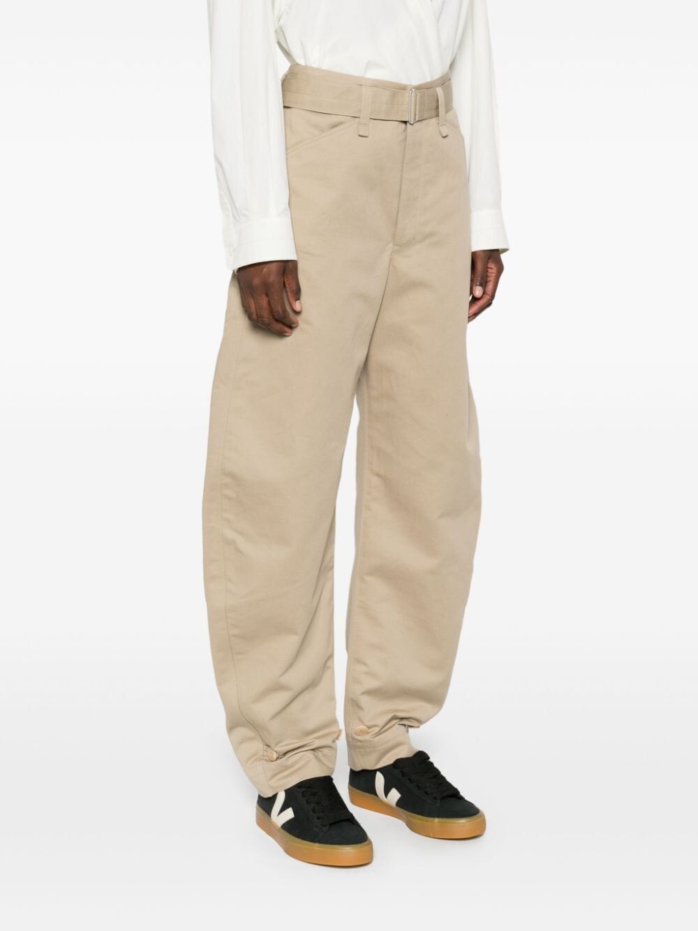 Lemaire Women Belted Tapered Pants