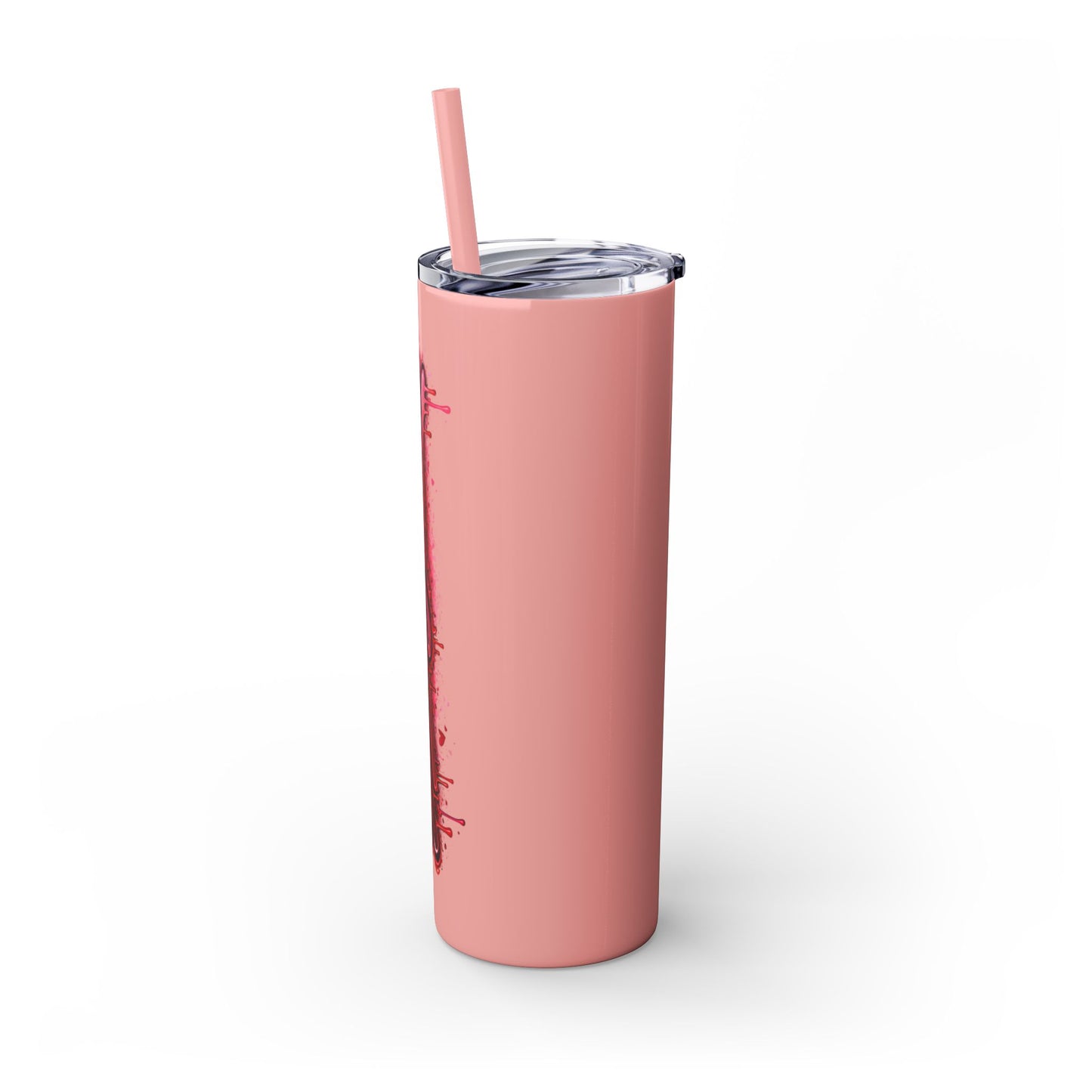 Skinny Tumbler – 'Lake & Lemons' Red Script 20oz Insulated Straw Tumbler