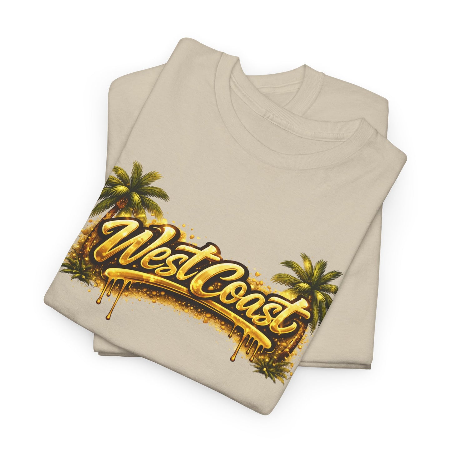 West Coast Palm Tree T-Shirt — Retro Surf Vibe Tee