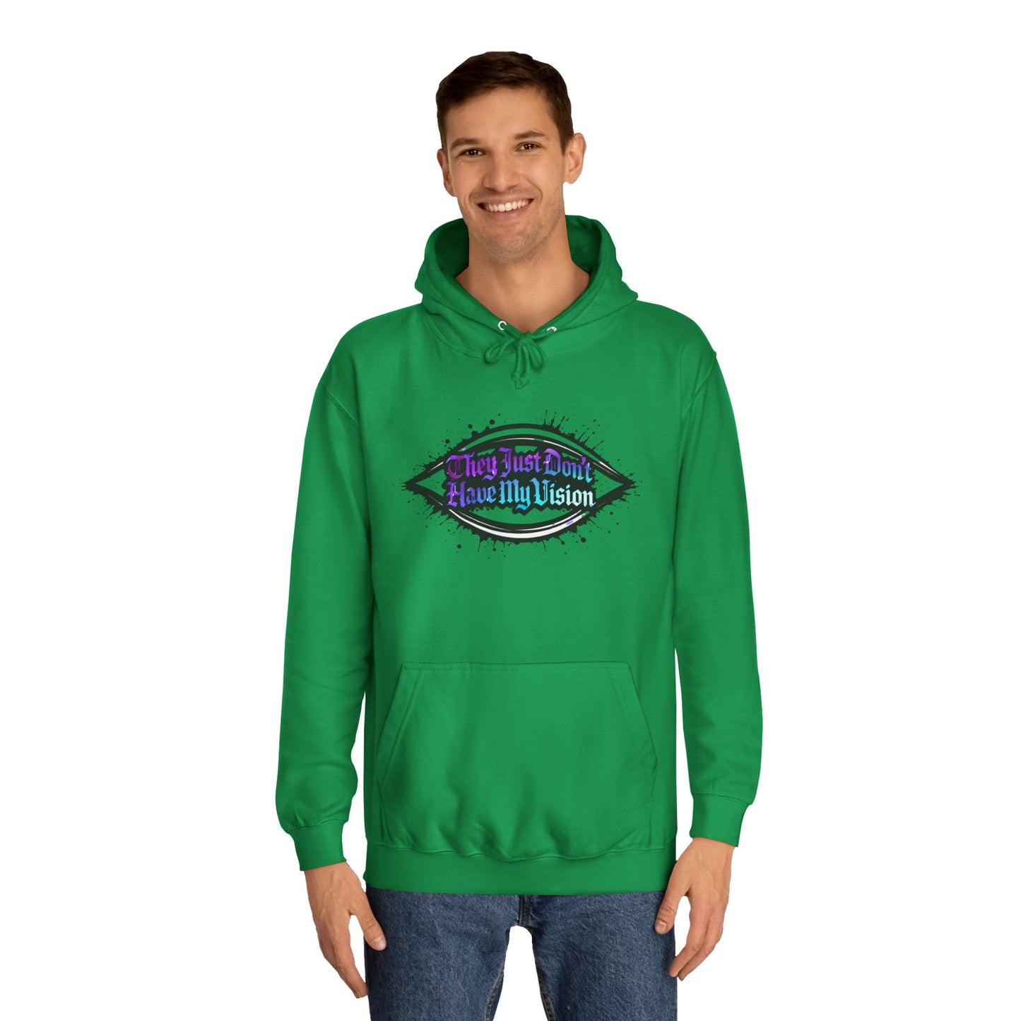 “VISION” Graphic Hoodie — Cosmic Art Pullover