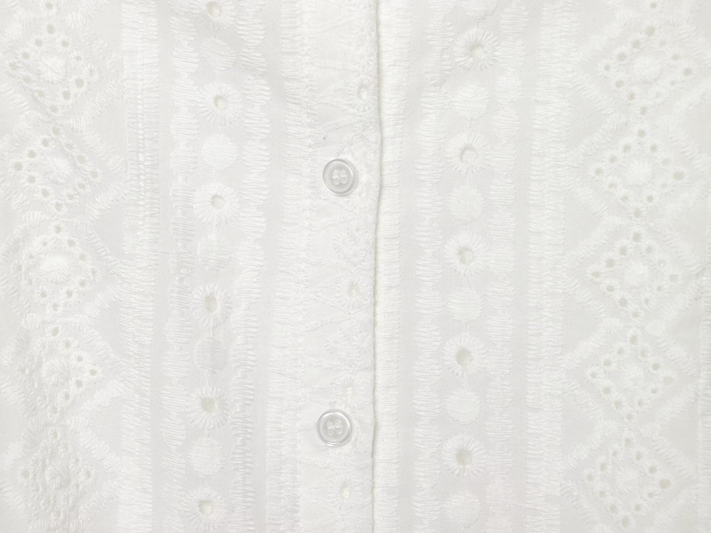 Women Clothing Fashionable Hollow Out Cutout Embroidered Short Dress