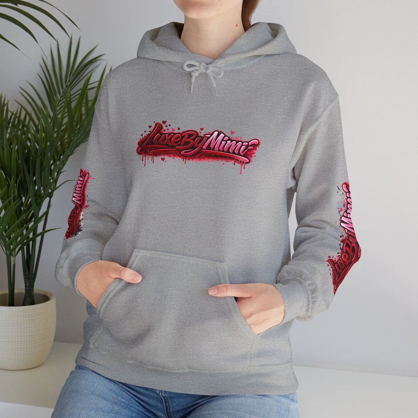 LuxeByMimi Brand Graffiti de Luxe Hoodie — Streetwear Pullover