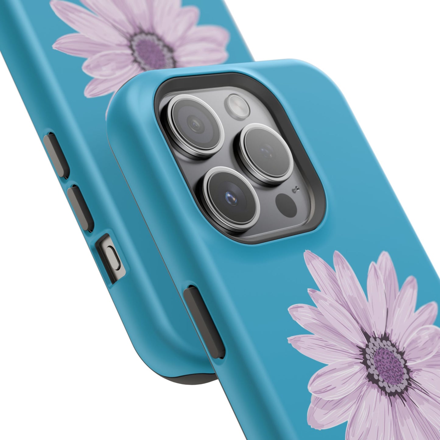 Magnetic Phone Cases with Floral Design, Impact-Resistant Accessories, Stylish Tech Protection, Gifts for Her, Unique Cell Phone Cases
