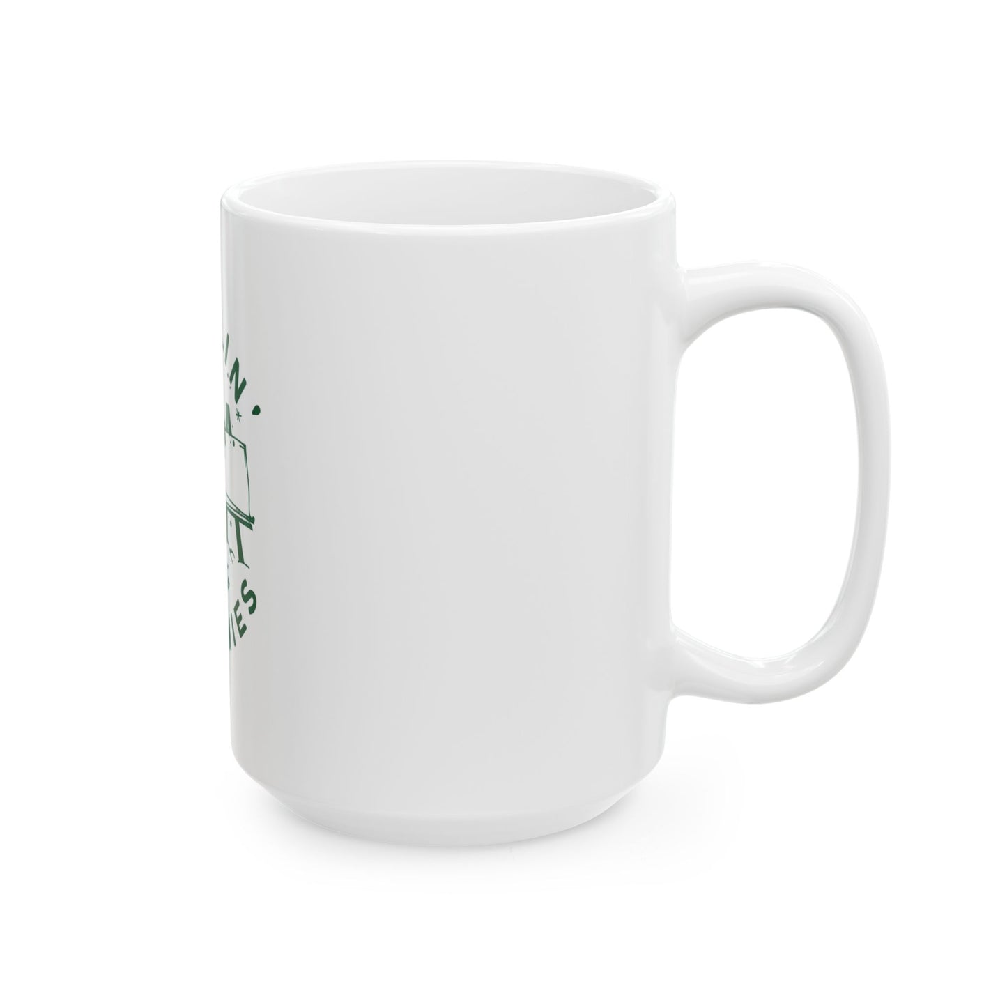Chillin' with the Snowmies Ceramic Mug, Winter Holiday Coffee Cup, Snowman Drinkware, Christmas Gift, Cute Hot Cocoa Mug