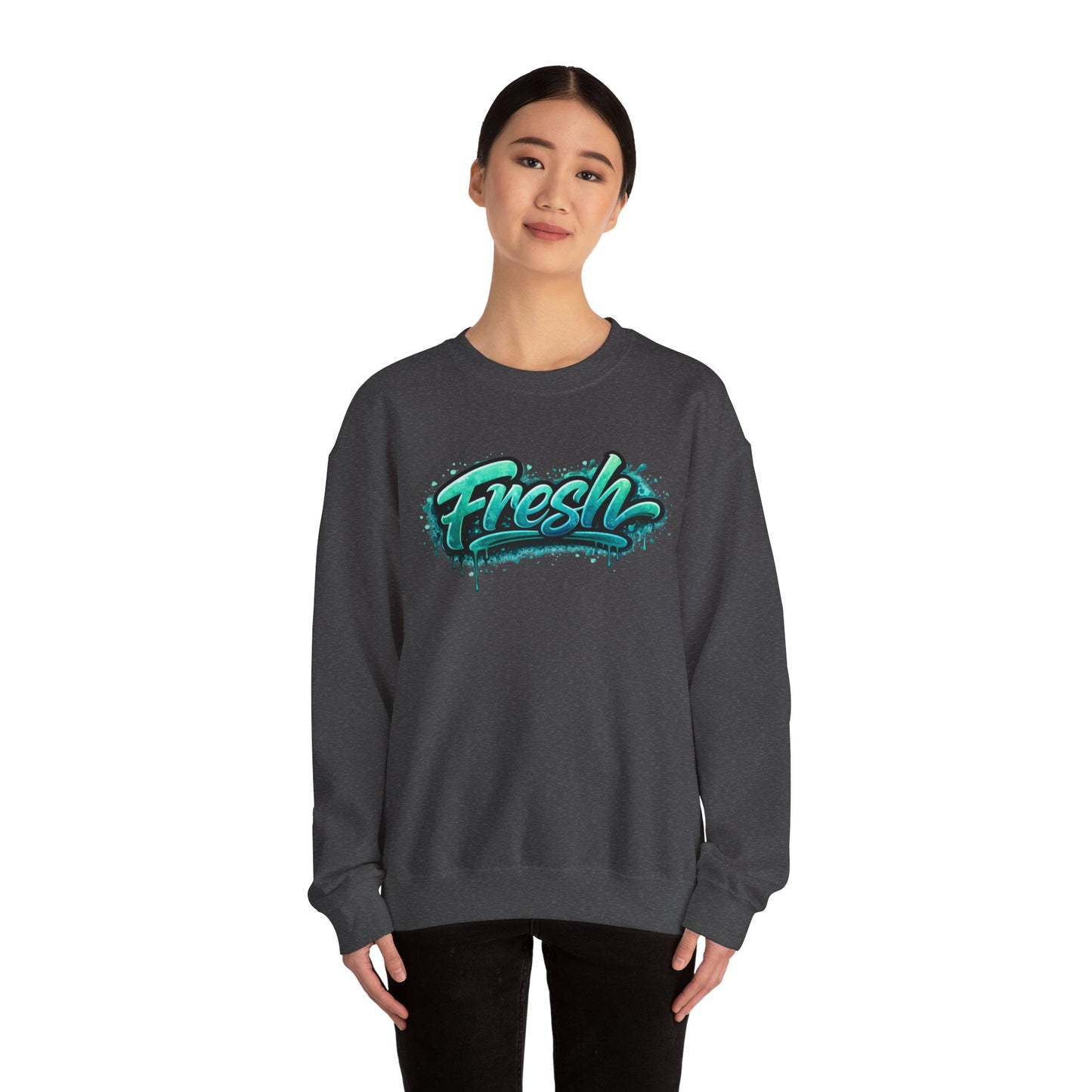 Fresh Graffiti Crewneck Sweatshirt