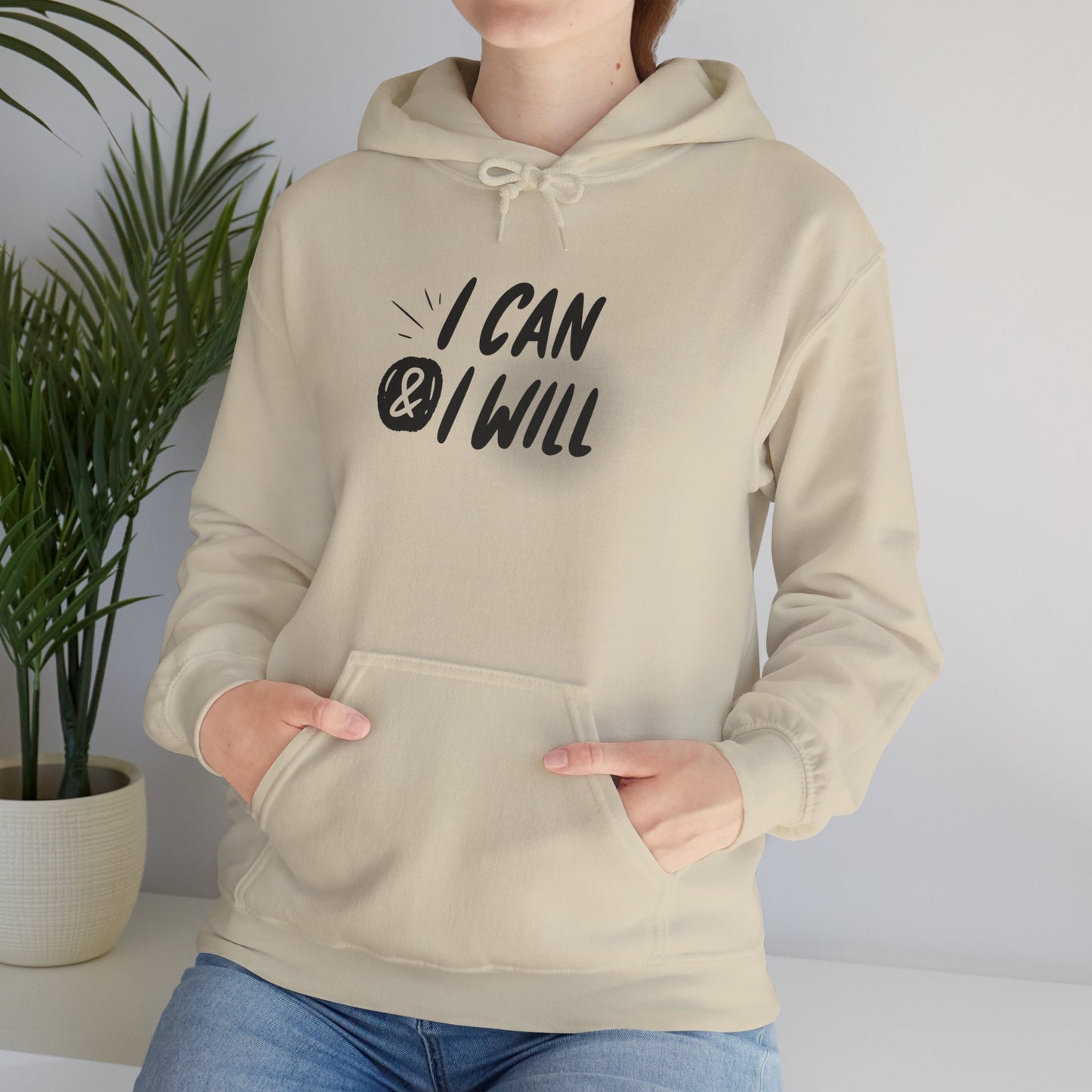 Motivational Hoodie for Empowerment, Cozy Sweatshirt for Inspirational Gift, Unisex Apparel, Perfect for Casual Wear, Gym and Self-Care