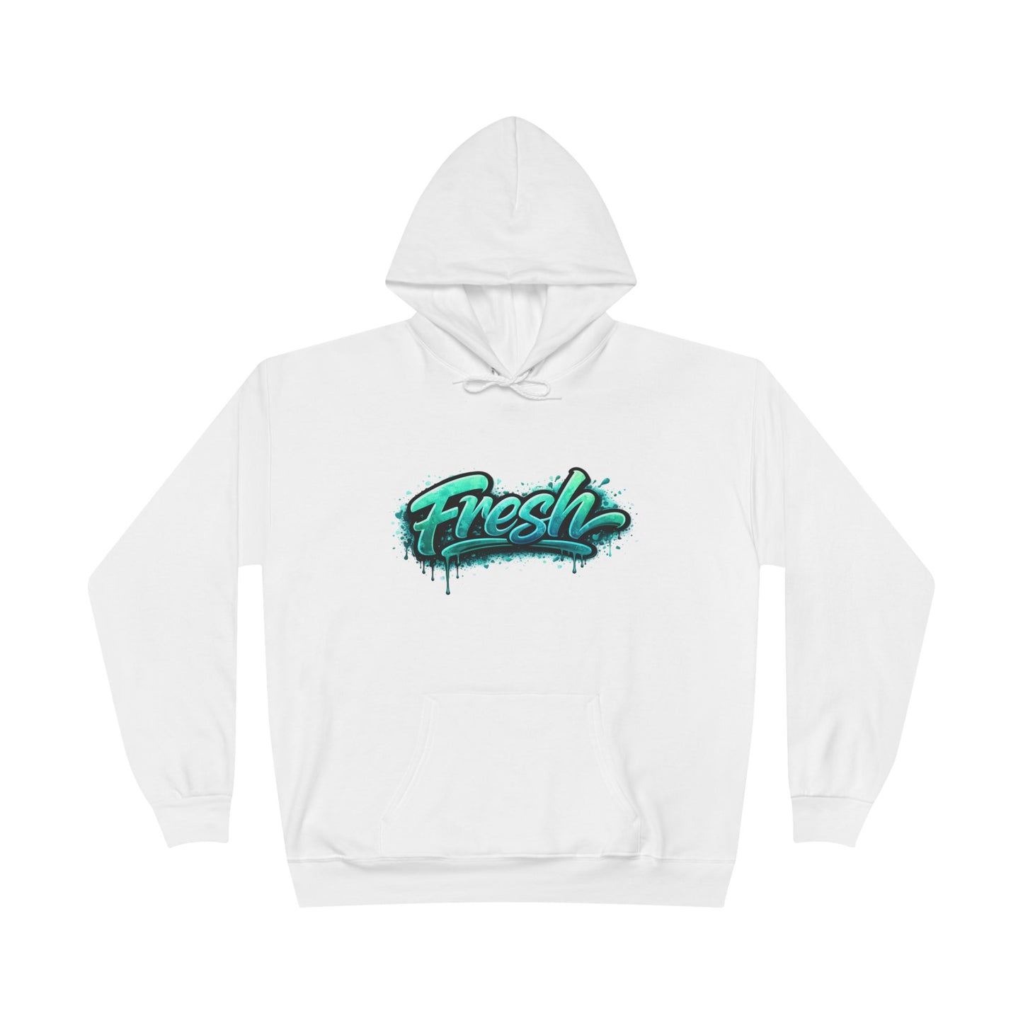 Fresh Graffiti Hoodie — Streetwear Pullover for Teens & Urban Style