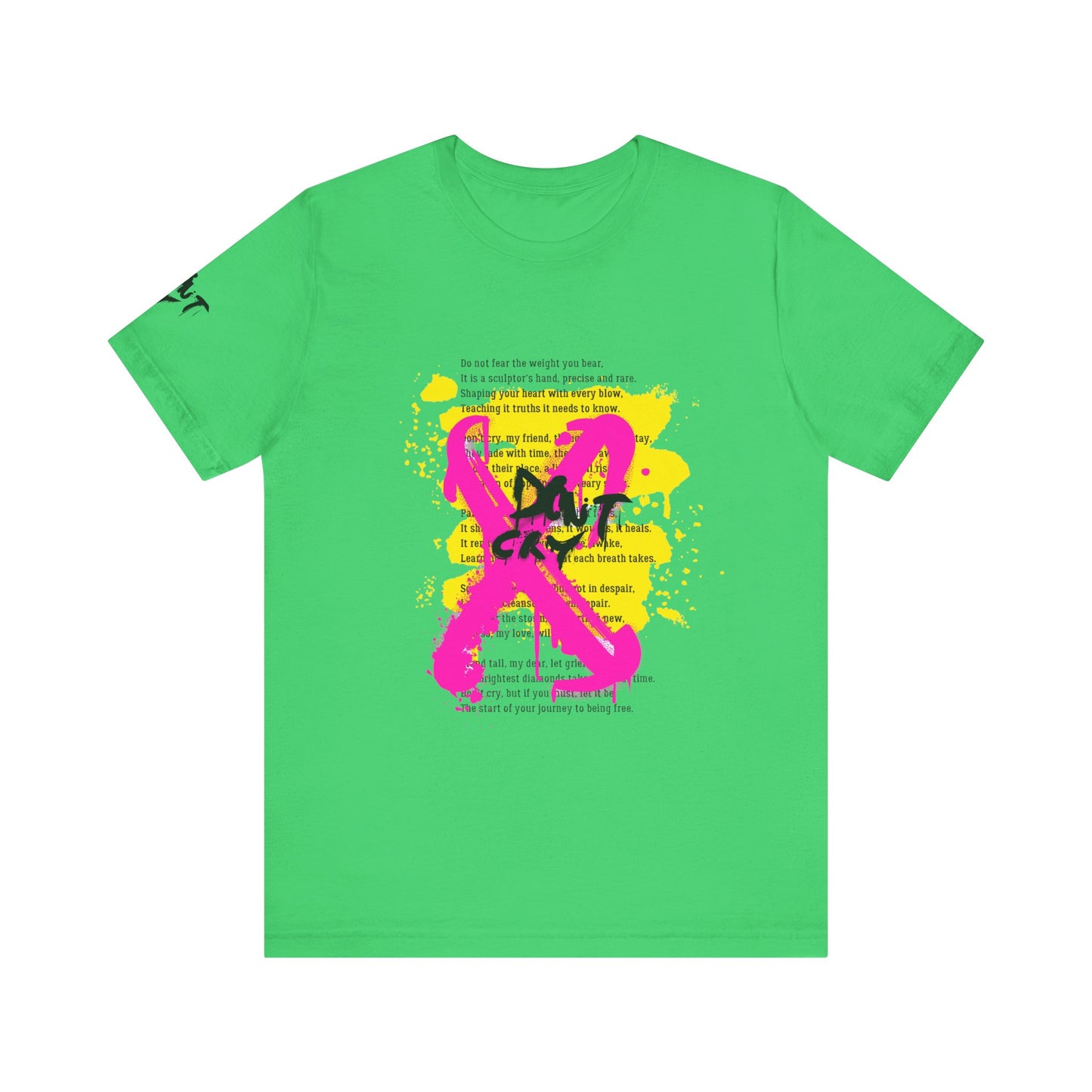 Inspirational Unisex Short Sleeve Tee - Journey to Self-Love & Empowerment